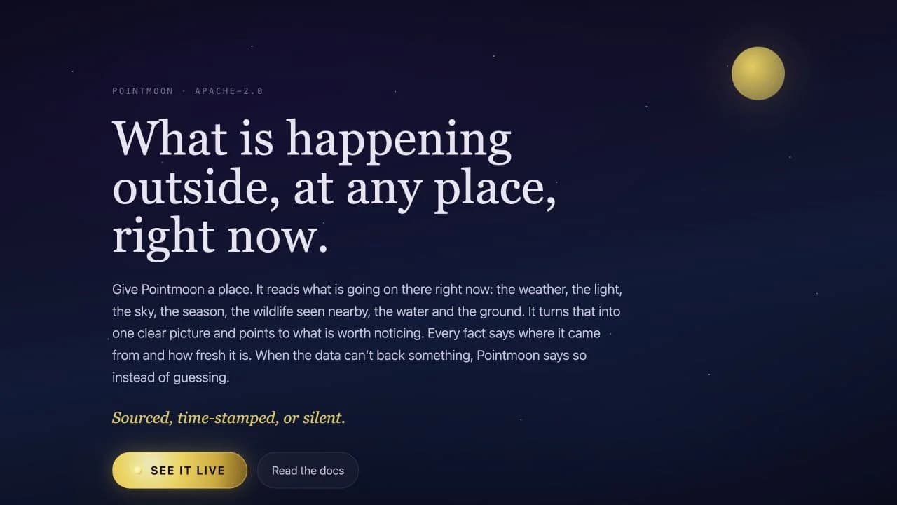 Pointmoon website